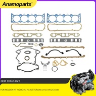 Engine Parts FELPRO FULL GASKET SET/KIT FOR HOLDEN HT HG HQ HJ HX HZ TORANA LH LX V8 253 308 1969-19