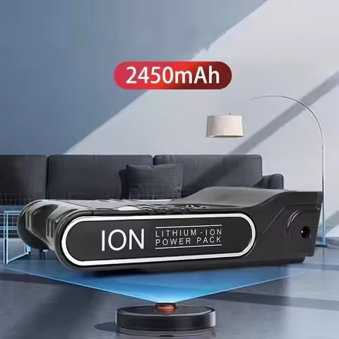 100% Original 2450mAh for Shark S1 S2 S3 S4 S6 S7 S9 IC205 IC200C IC200W XBAT200 XBAT200AS Vacuum Cl