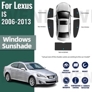 Car Sunshade For Lexus IS 250 350 2006-2013 Car Sun Visor Accessories Window Windshield Cover Sunshade Curtain Mesh Shade Blind Custom
