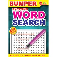 Word Search Bumper Exciting / Cari Kata / Kids /Cross Word/ Buku Aktiviti