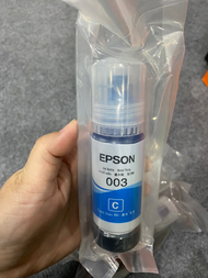 （BOX พร้อมกล่อง）EPSON 003 หมึกแท้ 100%/ราคาถูก  4 สี BK C M Y(L1110/L3100/L1210/L3101/L3106/L3110/L3150/L3250/L5190) 65ml