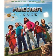 [English][Ready Stock] Blu-ray HD Movie 4K UHD 1080P A Minecraft Movie 4K