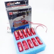 Lugnut D1 Spec Lug Nut D1Spec Wheel Bolts D1 Spec Racing Bolts - Red Good Quality
