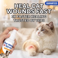 Pet Wound Spray CC Spray luka kucing Ubat luka kucing Cat wound spray Dog wound spray Ubat luka kuci