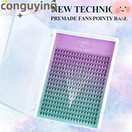 PONGUX False Eyelashes, 6D Volume 8D Volume Artificial Eyelashes, Eyelash Supplies Sharp Thin PBT Ma