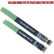 Set of 2 cables F64 UFS HSG1 V2 and F64 EMMC V2 for box F64 connects the device without base