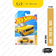 Hot Wheels BMW 2002 | Yellow | Case F 2025