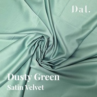 [✅Garansi] 1 Roll Kain Satin Silk Velvet Bahan Dress, Bridesmaid,