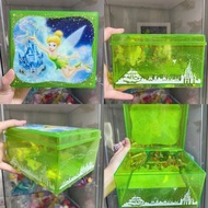 日本絕版小飛俠Tinker Bell小仙子peter pan小叮噹電影經典圖案明信片收納冊相冊。jasmine茉莉公主阿拉丁美女與野獸Snow white。disneystore 代購Disney日本