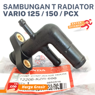 KZR PIPA RADIATOR HONDA VARIO 125 VARIO 150 PCX / PIPA T RADIATOR HOSE / SAMBUNGAN T / SELANG T RADI