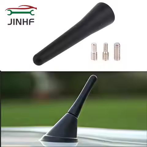 1 set Universal Car Antenna 6.5 cm(2.5 Inch) Short Car Aerial FM/AM Inputs M4 M5 M6