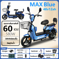 AENXRD จักรยานไฟฟ้า 48V12Ah แบตเตอรี่ 4 ก้อน จักรยานไฟฟ้าสำหรับผู้ใหญ่ พร้อมไฟเลี้ยว จอแสดงผล LED ดิ