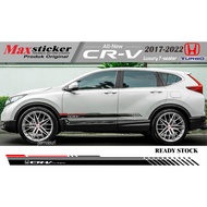 NEWEST HONDA ALL NEW CRV TURBO 2017-2022 STICKER HONDA ALL NEW CRV TURBO ACCESSORIES STICKER
