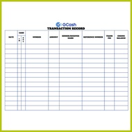 ➱ ❆ § GCASH Transaction Book Maya E-Loading Transaction Record