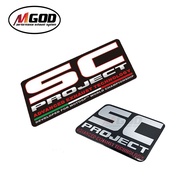 95*60mm Universal Motorcycle Exhaust Pipe Decal Sticker Proof Resistant For SC Escape Moto Racing R6 R3 R1 MT10 YZF Z900 Z800 Z750 Z100 CBR650 CB400 NINJA400 NINJA XMAX 300 ADV750