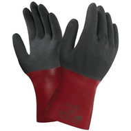 ANSELL, AlphaTec 58-535, Industrial Glove, Red, Size: 8