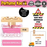 𝗘𝗦𝗖𝗔𝗗𝗔 𝗘𝘀𝗽𝗲𝗰𝗶𝗮𝗹𝗹𝘆 Eau de Toilette (EDT) 75ML For Women Out of Box Perfume Tanpa Kotak Original Rejec