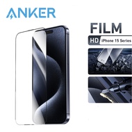 Anker Screen Protector for iPhone 15 Pro Max iPhone 15 Plus with Installation Frame Case Friendly Te