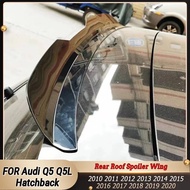 Gloss Black Rear Roof Lip Cap Spoiler Wing For Audi Q5 Q5L Hatchback 2010-2020 Bodykit Car Accessori