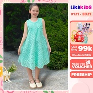 Airy twisted ROSE woven mesh tulle dress for girls MH5 D49 all sizes from 12-40kg - LikeKids