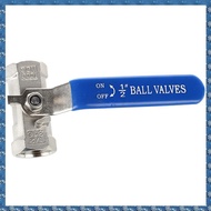 (FTQN) 1/2" Lever Female/Female Ball Valves Long Handle 316 Stainless Steel WOG1000