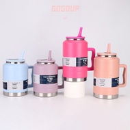 GOGUVO Water Bottle, Insulated Thickened Sports Water Bottles, Portable Stainless Steel Broken-resis