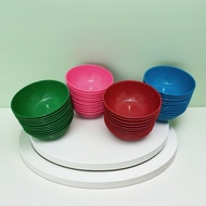 750 Plastic Bowl/Medium Size (12pcs.) Diameter: 5.5inch*2.5inch Mangkuk Plastik