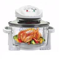 1400W Flavorwave 12L Halogen Convection Oven Glass Bowl Halogen Cooker Baking Oven Toaster Chicken R