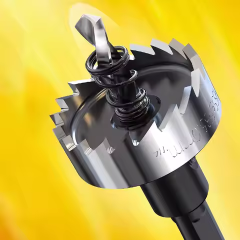 Hss Hole Saw Drill Bit 12mm to 80mm Drilling Crown For Stainless Steel TCT Hole Saw Set Drill Bits F