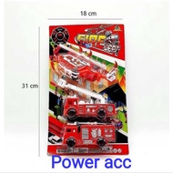 3pcs Fire Truck Toy Set