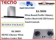 TECNO HOOD AND HOB FOR BUNDLE PACKAGE ( KA 9008 &amp; SR 288SV ) / FREE EXPRESS DELIVERY