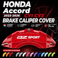 Aluminum Alloy Brake Caliper Covers for Honda Accord CY1 CY2 2023-2026 4PCS No Drilling
