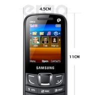 SAMSUNG Hero 3G รุ่น E3309 โทรศัพท์ ซัมซุงฮีโร่ จอสี ถ่ายรูปได้ มีปุ่มกด จับถนัดมือ รองรับ 3G มีเมนูภาษาไทย สินค้าพร้อมส่ง