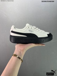 พูม่า Authentic PUMA Rihanna Suede Platform - Classic Suede With Elevated Style รองเท้าบุรุษและสตรี รองเท้ากีฬา รองเท้าเทนนิส รองเท้าสเก็ตบอร์ด รองเท้าผ้าใบนักเรียน