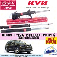 NISSAN X-TRAIL (T32) (2013~) KAYABA (KYB) EXCEL-G GAS SHOCK ABSORBER (FRONT 2PCS + REAR 2PCS = SET 4