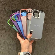 CASING CASE LOGO IMD MACARON COLOR COMPATIBLE FOR OPPO F5 F7 F11 RENO 4 4F 5 5F 6 7Z 8T 10 11 11F 12