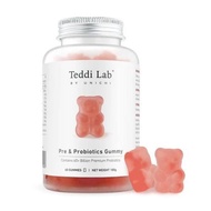 Unichi Teddi Lab Rose Prime Pre & Probiotics Gummy Bear 60 Gummies Digestive health Inner Balance