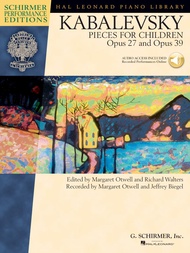 Dmitri Kabalevsky - Pieces for Children, Op. 27 and 39 Book/Online Audio (Hal Leonard Student Piano 