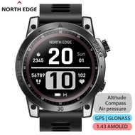 NORTH EDGE New GPS Watches Men Sport Smart Watch 50M ATM