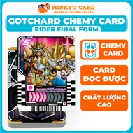 [CARD IN] Kamen Rider Gotchard [Gotchard Chemy card] Legend Rider FINAL FORM set