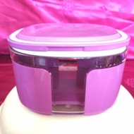 window canister tupperware 700ml / toples makanan - hijau