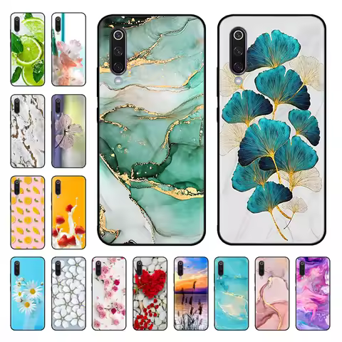 Silicone Case For Xiaomi Mi 9 Case Mi 9 SE Soft Tpu Back Phone Cover For Xiaomi Mi 9 Lite Cases For 