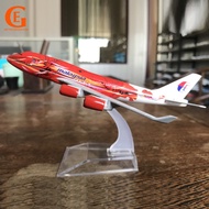 Malaysia Airlines Hibiscus Flower Boeing 747 Aircraft Model Diecast Metal Plane Airplane B747 Model 