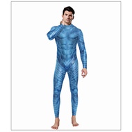 Movie Avatar The Way of Water Alien Cosplay 3D Jumpsuit Men Avatar Cosplay Costume