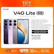 Vivo V40 Lite 5G (12GB+(256/512GB) 6.67″ AMOLED 120Hz RefreshRate I Snapdragon® 4 Gen 2 I 80WFlashCh