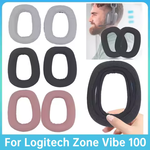 1 Pair Headphone Cover Noise Isolation Replacement Headphone Pads Breathable Ear Pads for Logitech Z