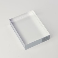Transparent Acrylic Stamp Block Rectangular Shape DIY Stamp Block