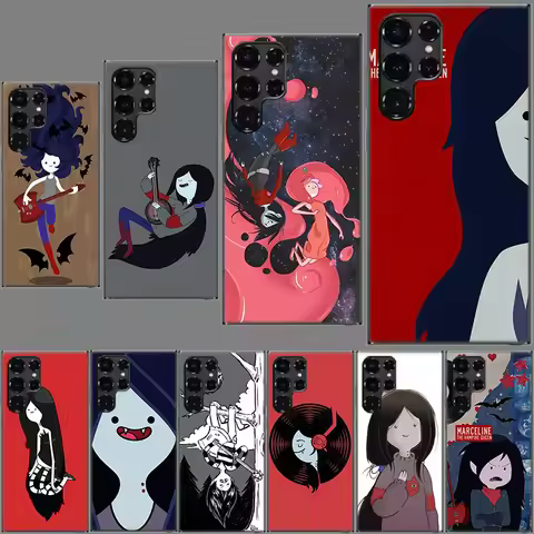 Adventure Time Marceline Clear Case for Samsung A05S A55 A35 A25 A15 A16 A26 A36 A56 Galaxy Note 20 