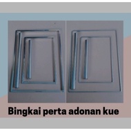 Cookie dough leveling frame cookie mold/ stainless steel dough leveling frame/