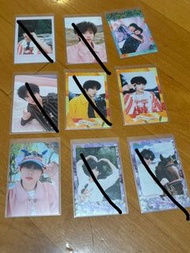 出TF家族四代同行小行囊張桂源陳奕恒左奇函小卡拍立得张桂源陈奕恒